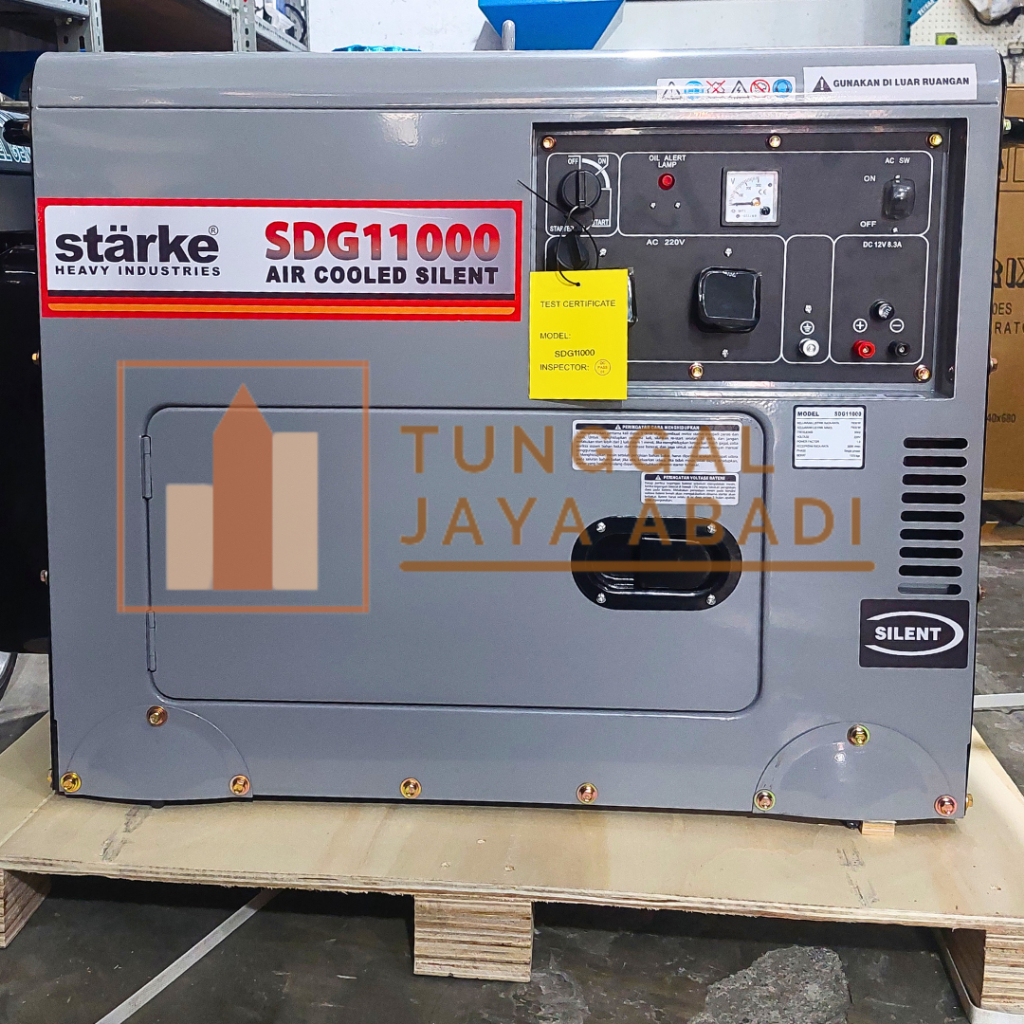 Genset Silent Diesel Solar Starke SDG11000 - 7500Watt
