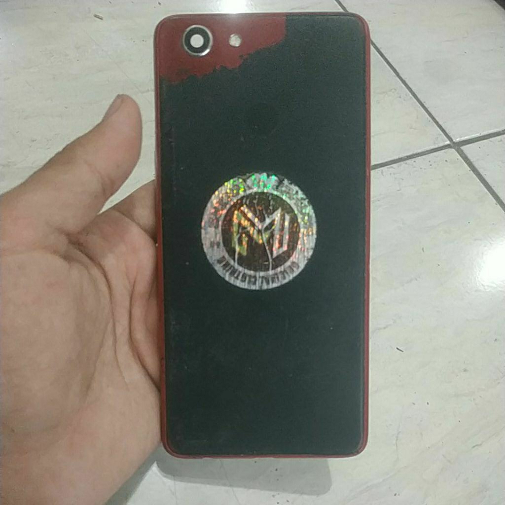 backdoor bekas Oppo f7 youth kurang tombol volume fisik sesuai gambar