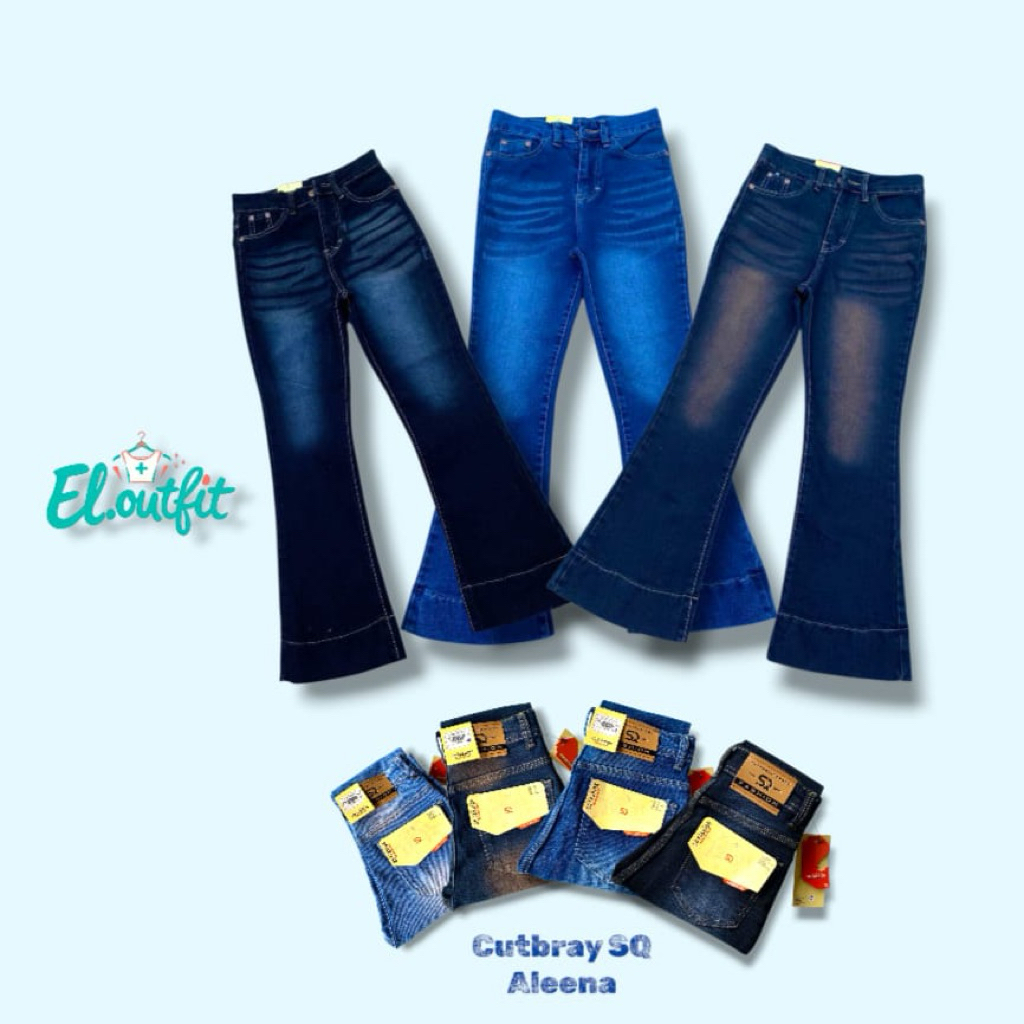cutbray - celana cutbray anak celana cutbray jeans anak model lipat untuk anak usia 7-16 tahun bahan