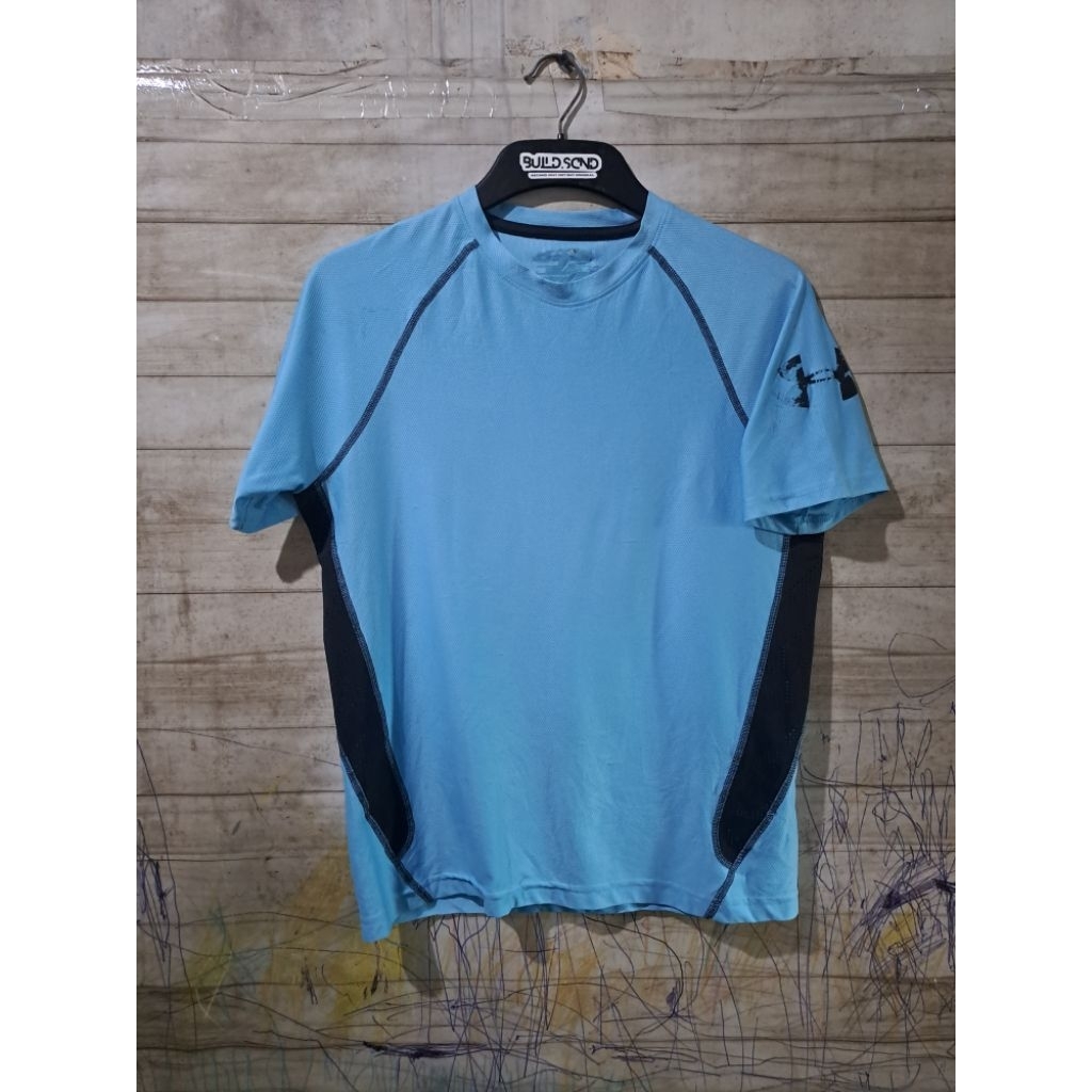 UA Jersey Biru Langit Size S