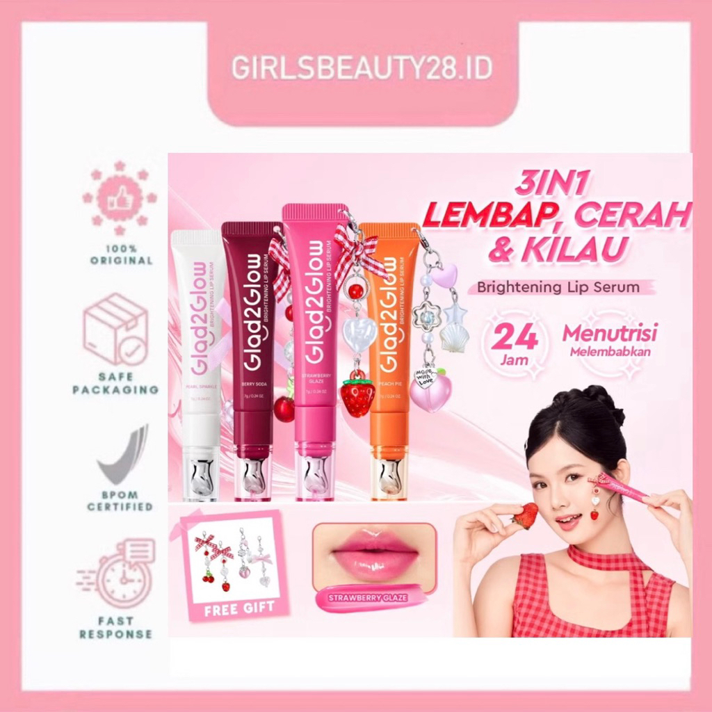 GLAD2GLOW Brightening Lip Serum / Lip serum G2G