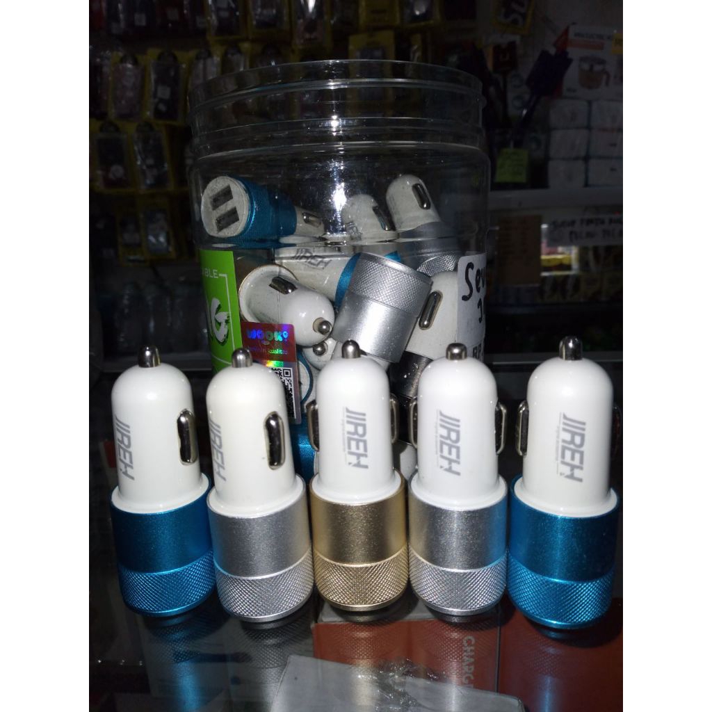 Saver Charger for motor mobil Charger mobil JIREH 2 PORT