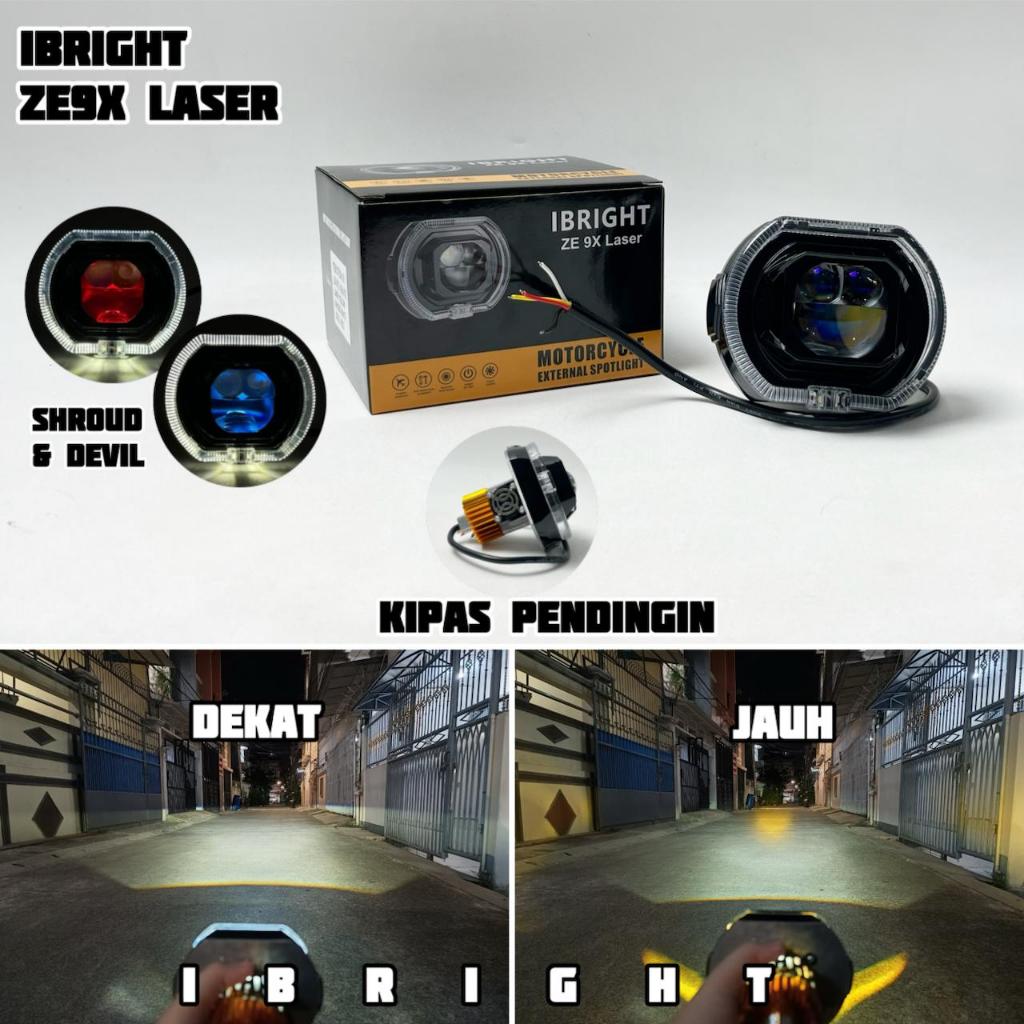 IBRIGHT ZE 9X LASER - Projie Biled Matrix 4.5inc