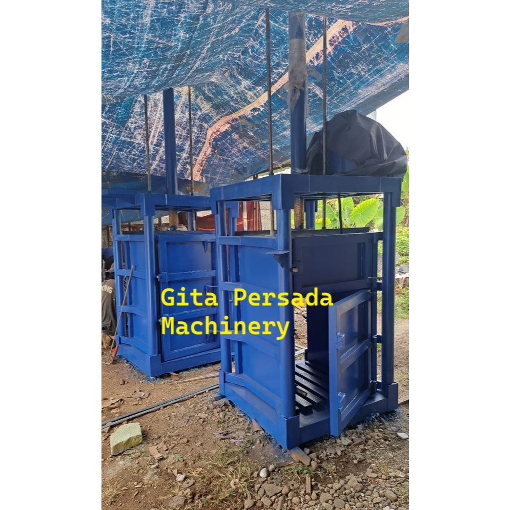 Mesin Ball Press Sabut Kelapa - Mesin Ball Press Hidrolik Karton - Mesin Ball Press Hidrolik Kardus 