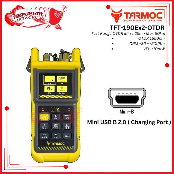 Tarmoc TFT-190E-OTDR | OTDR 1550nm ,OPM,VFL