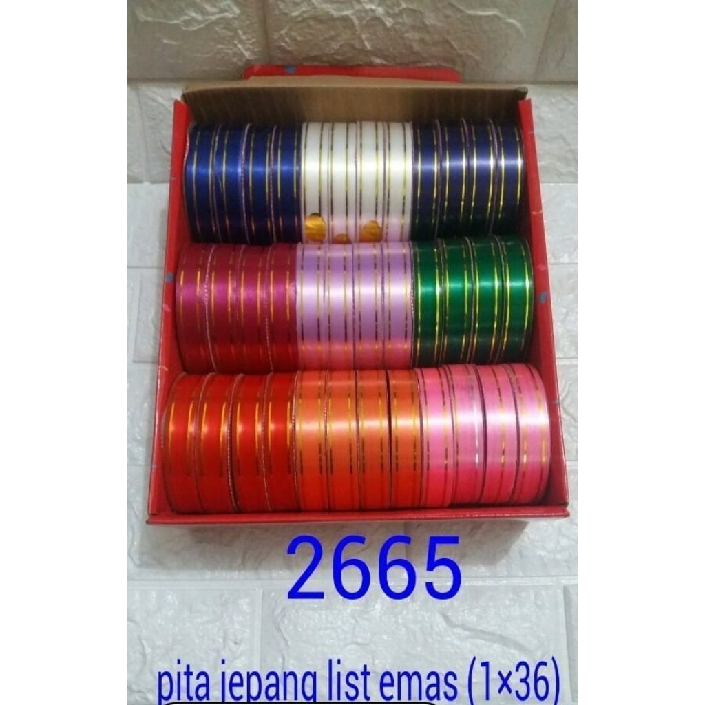 PITA JEPANG LIST EMAS