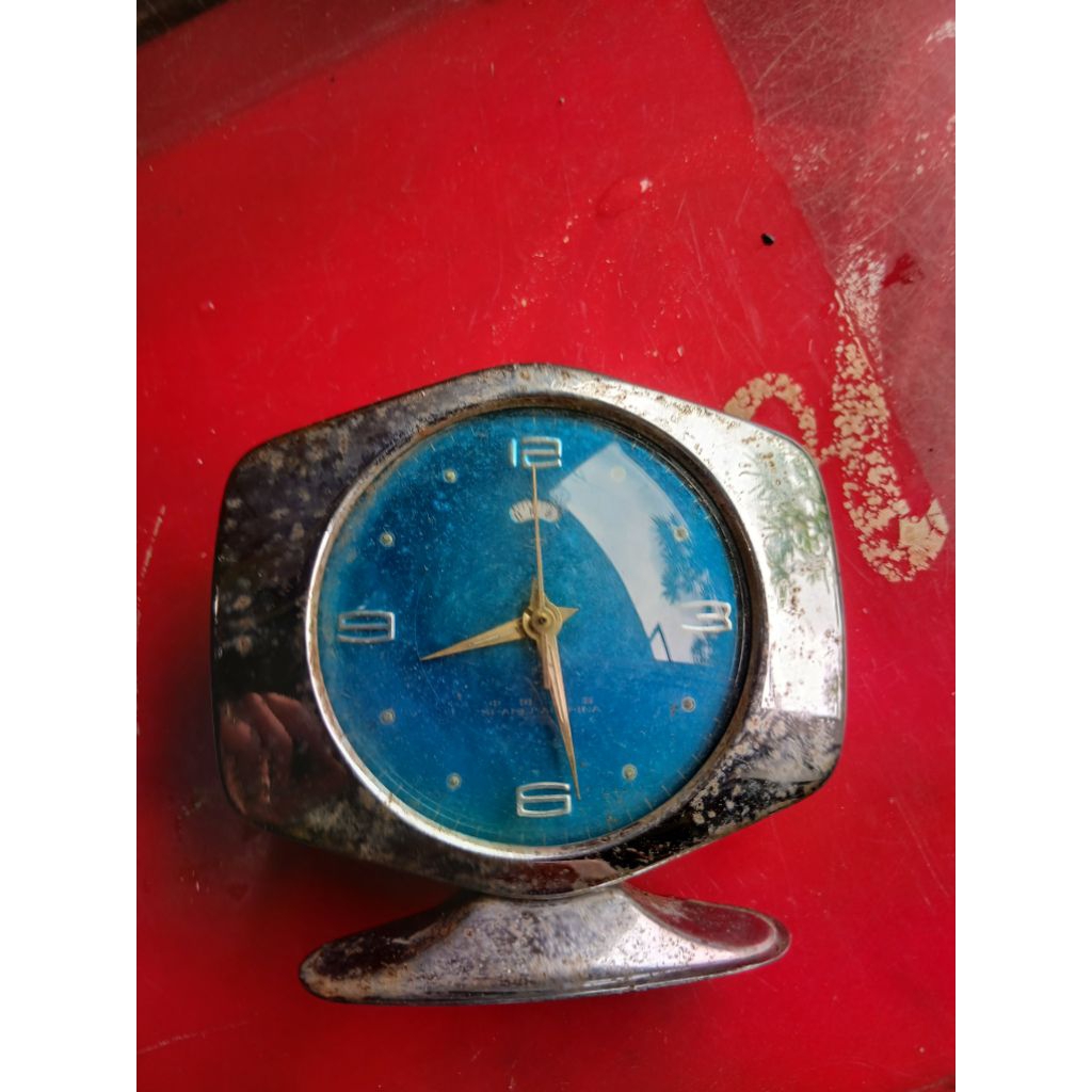 Jam weker 65 jadul antik kuno lawas vintage display mati