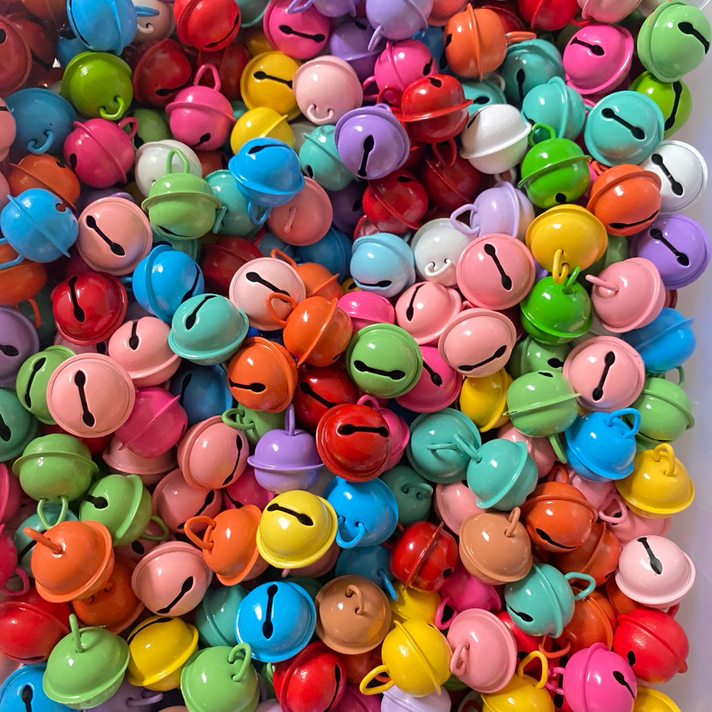 Lonceng (18 Mili) Kecil Warna-Warni DIY