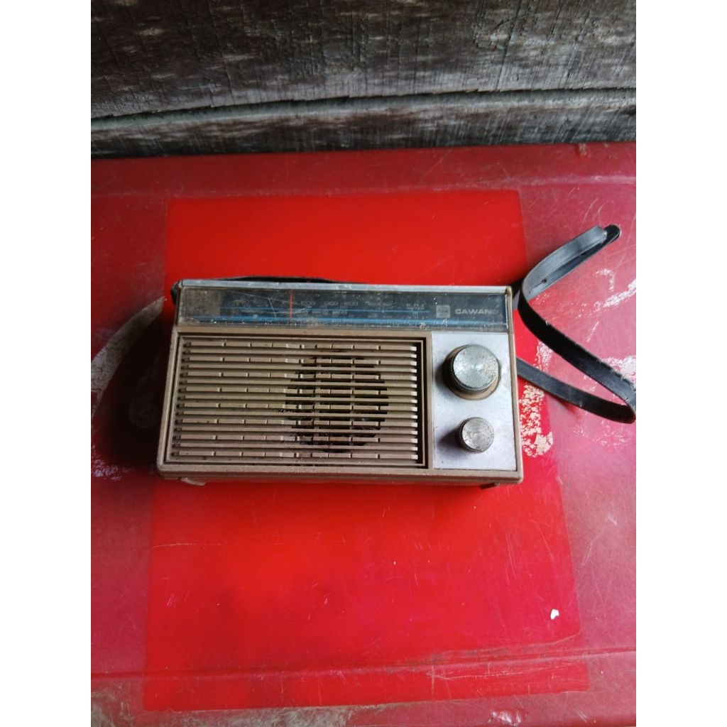 Radio Cawang 85  jadul antik kuno lawas vintage display mati
