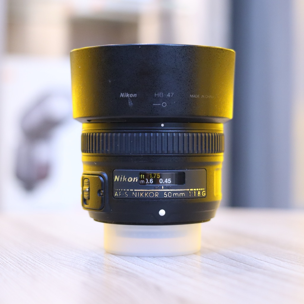 LENSA NIKON AF-S 50MM F1.8 NIKON - LENSA NIKON AF-S 50MM F1.8