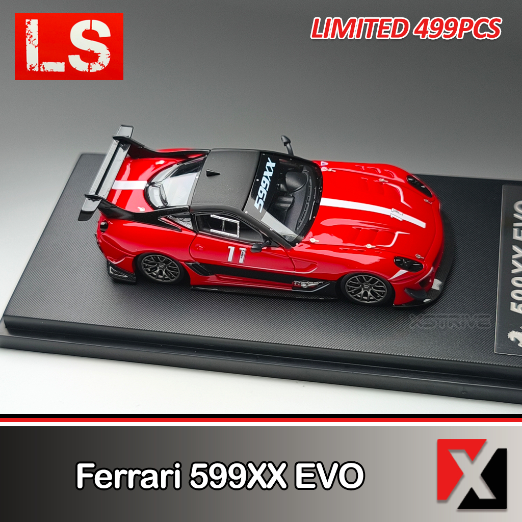 LS Model 1:64 Ferrari 599XX EVO Red #11