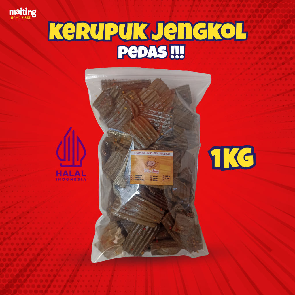 Seblak Kerupuk Jengkol Pedas 1kg