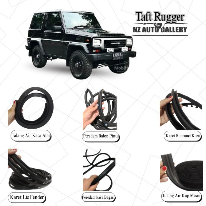 Karet Karet Mobil Taft Rugger