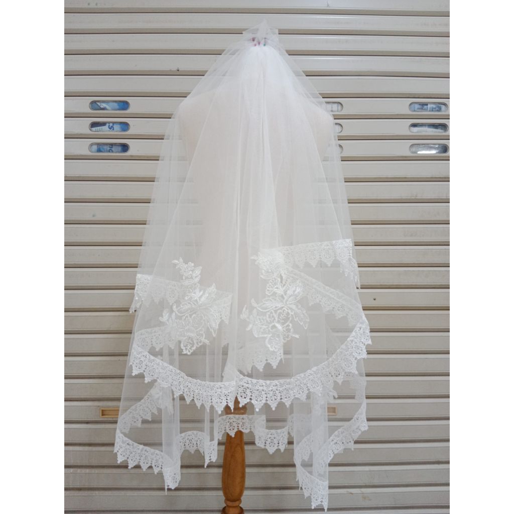Slayer Pengantin/Wedding Veil, slayer kerudung pengantin