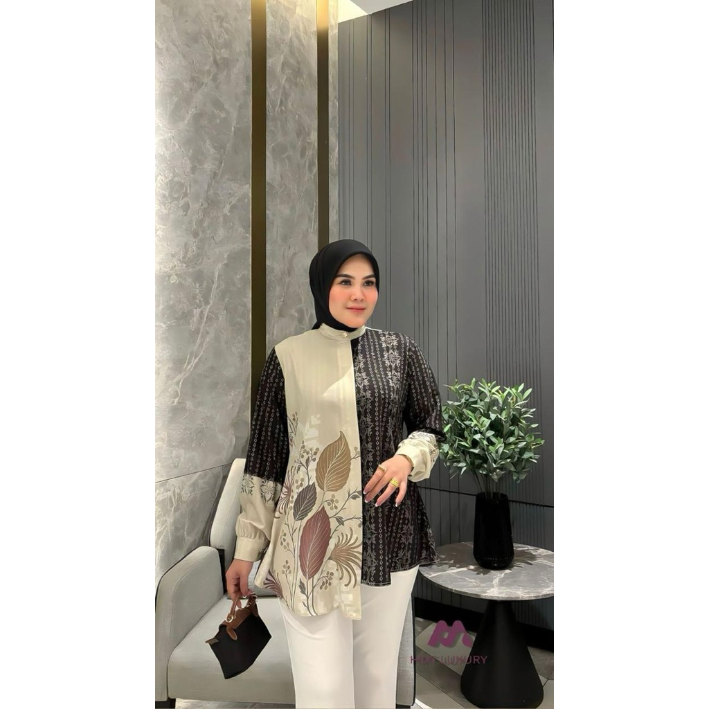 Kemeja hmf luxury Lyra vol 4 / kemeja hmf luxury / atasan hmf luxury lyra / Lyra kemja hmf luxury