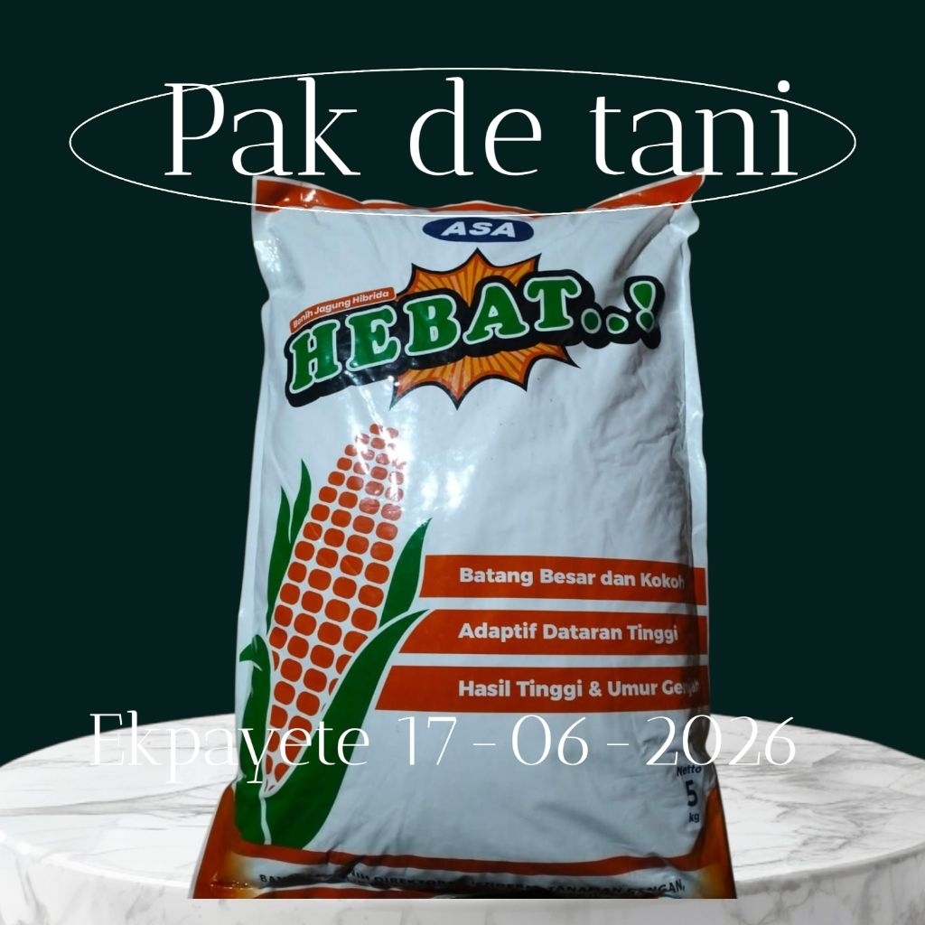 benih jagung hibrida hebat kemasan 5kg
