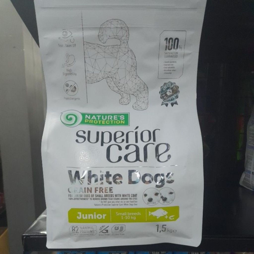Nature's Protection Superior Care White dog Junior 1.5kg