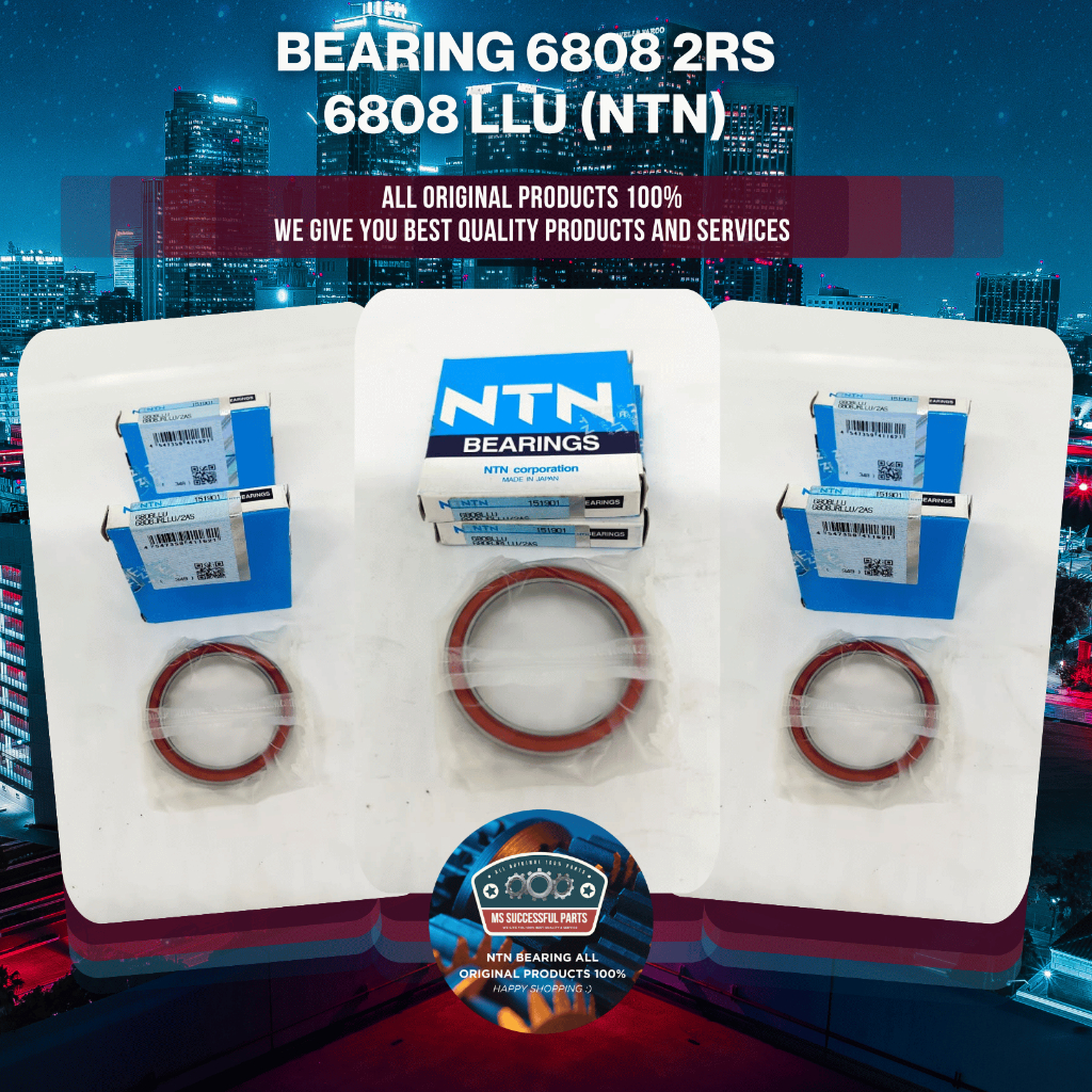 BEARING 6808 2RS 6808 LLU NTN ORIGINAL JAPAN