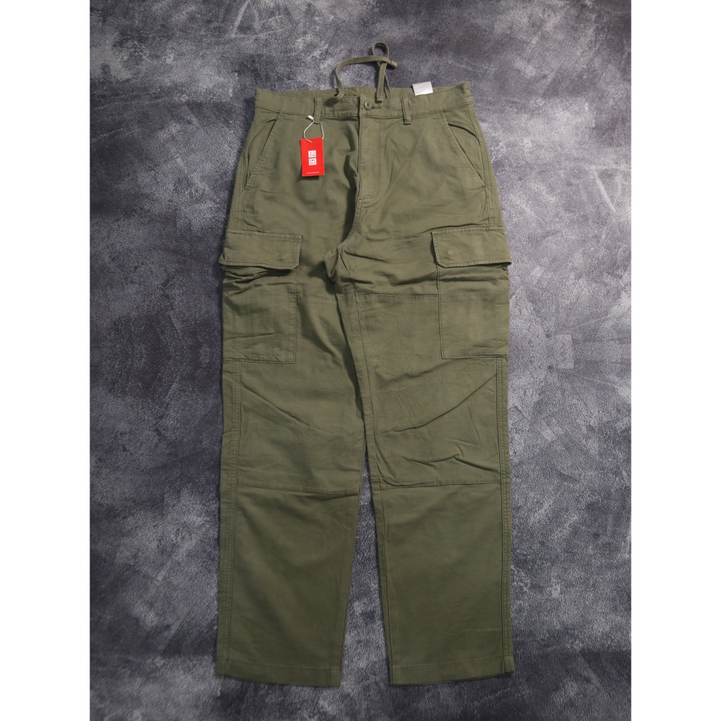 CELANA PANJANG GU BY UNIQLO CARGO PANTS CG22 SIZE 28 ORIGINAL PRELOVED