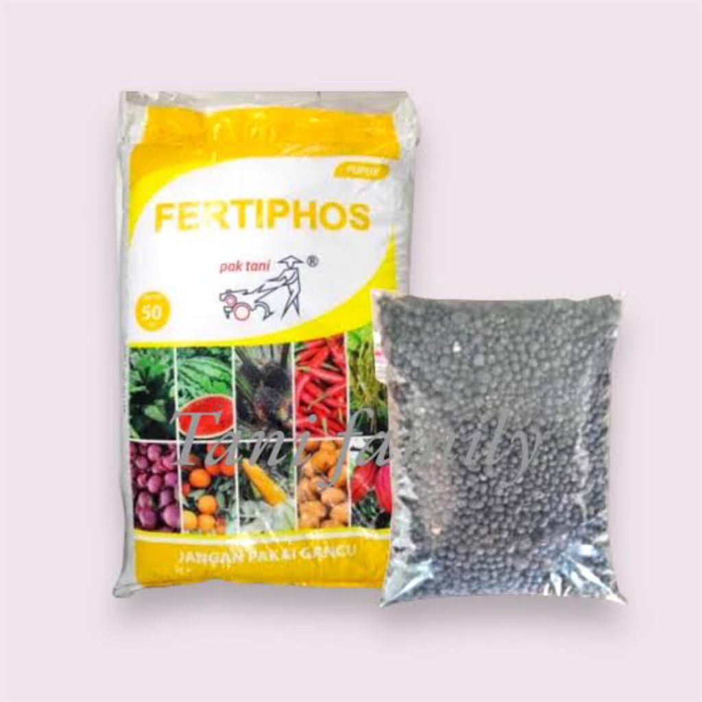 Pupuk fospat pak tani fertiphos 1kg