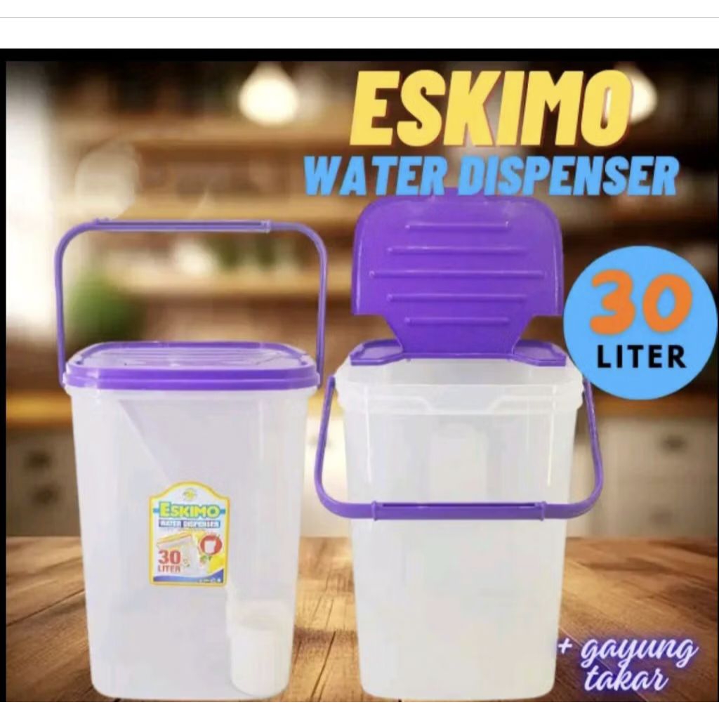Dispenser Navada 30 Liter / Dispenser jus kran / wadah minuman tempat air plastik