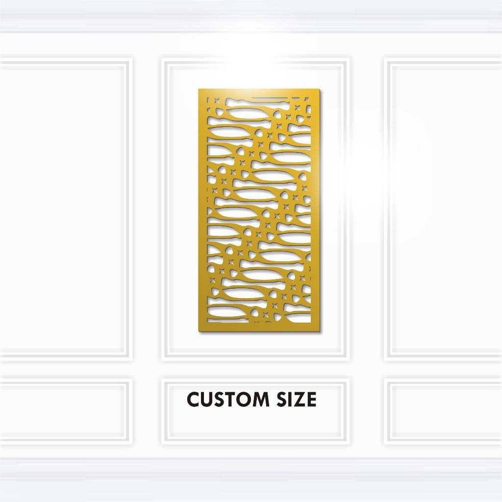 Krawangan Ornamen Batik Hiasan Dinding Kayu Timbul