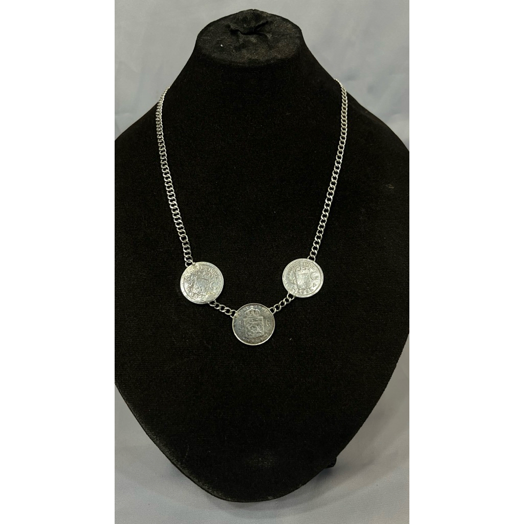 Kalung Koin / kalung Perak Koin