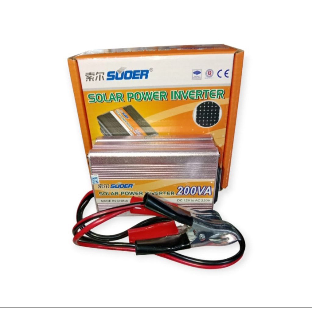 SOLAR POWER INVERTER 200WATT SUOER