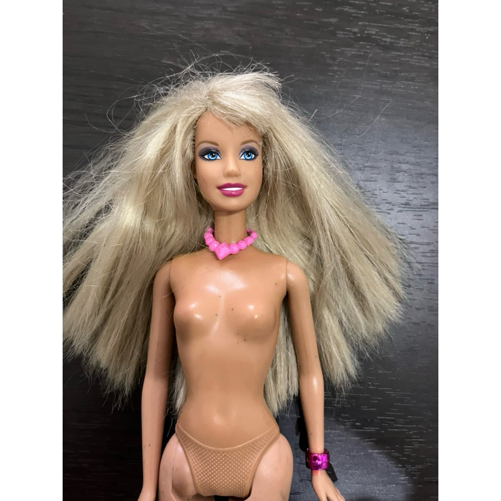 Barbie playline kaki karet vintage kolektor preloved original mattel junk dress