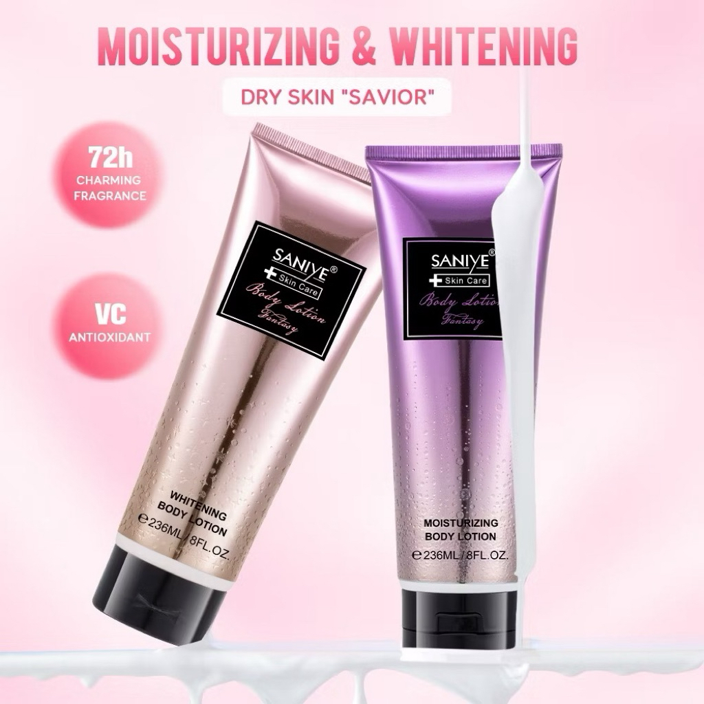 SANIYE Body Lotion Moisturizing & Whitening Body Cream Skincare Healthy R7083