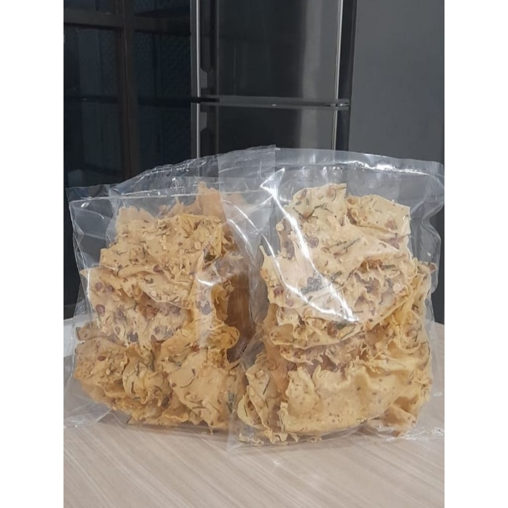 Peyek kacang/ rebon kemasan 250gr