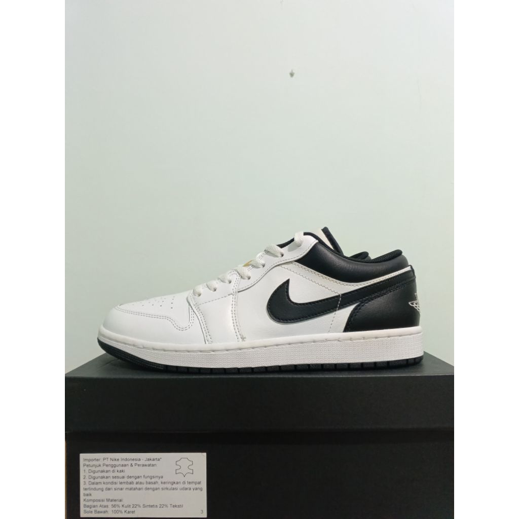 Air Jordan 1 Low White Black