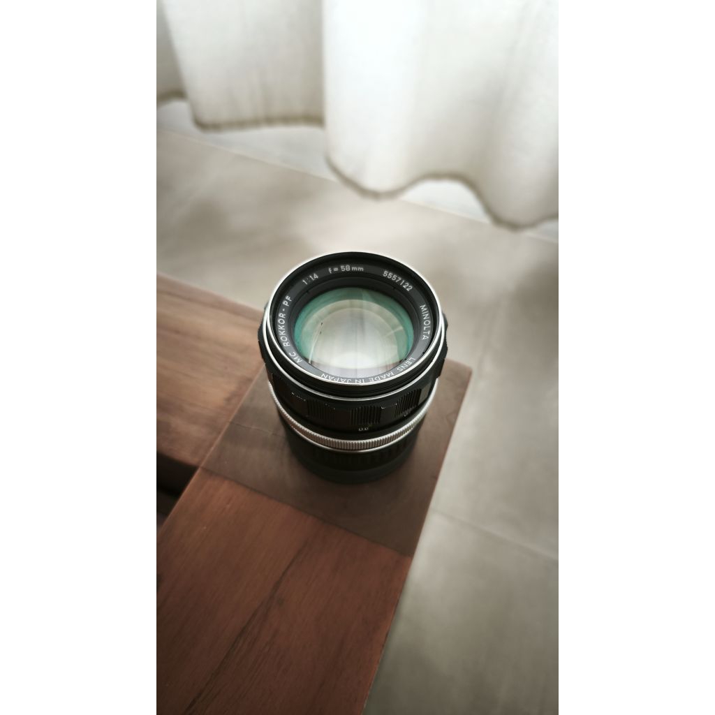 Minolta MC Rokkor PF 58mm f1.4