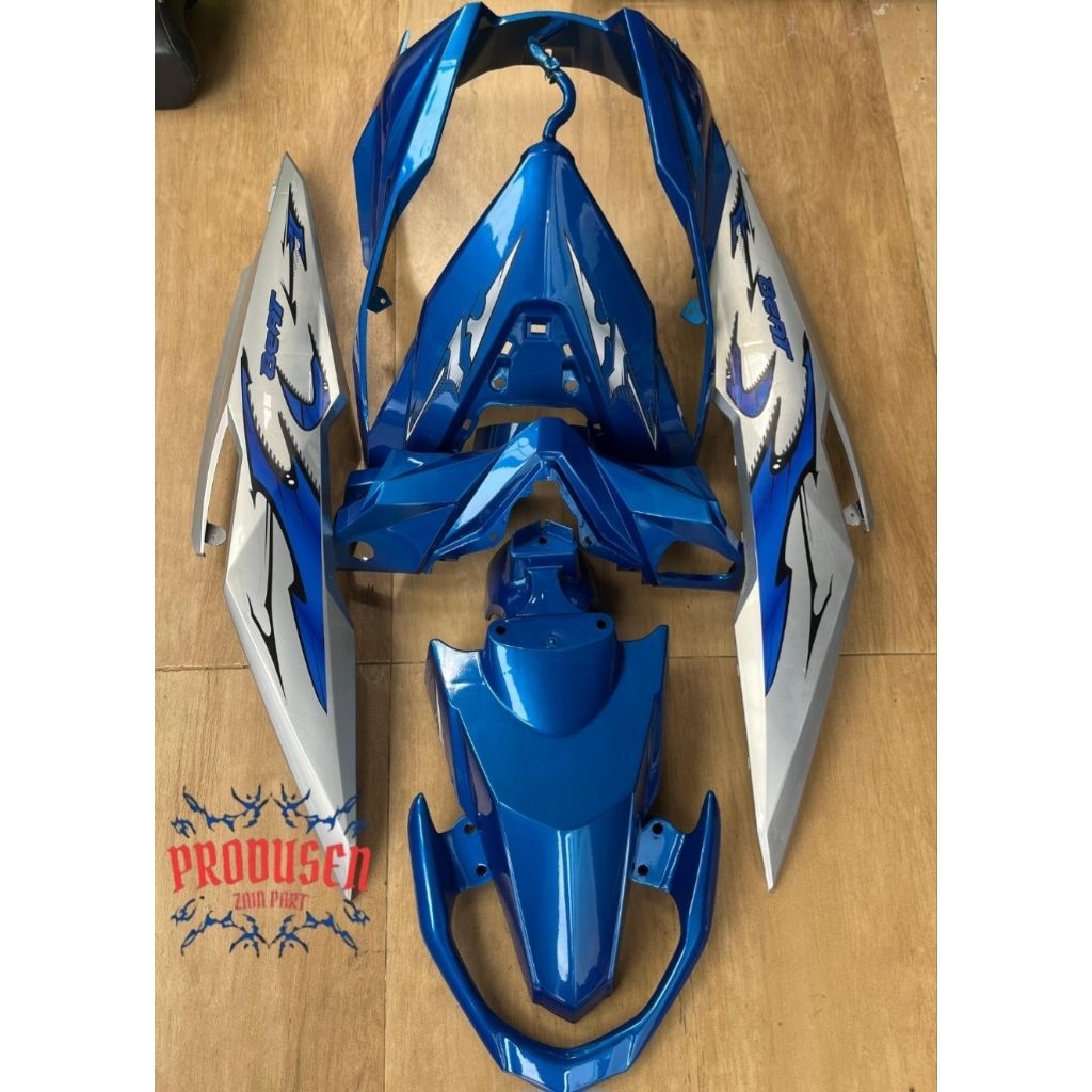body halus honda beat esp vietnam style biru X silver