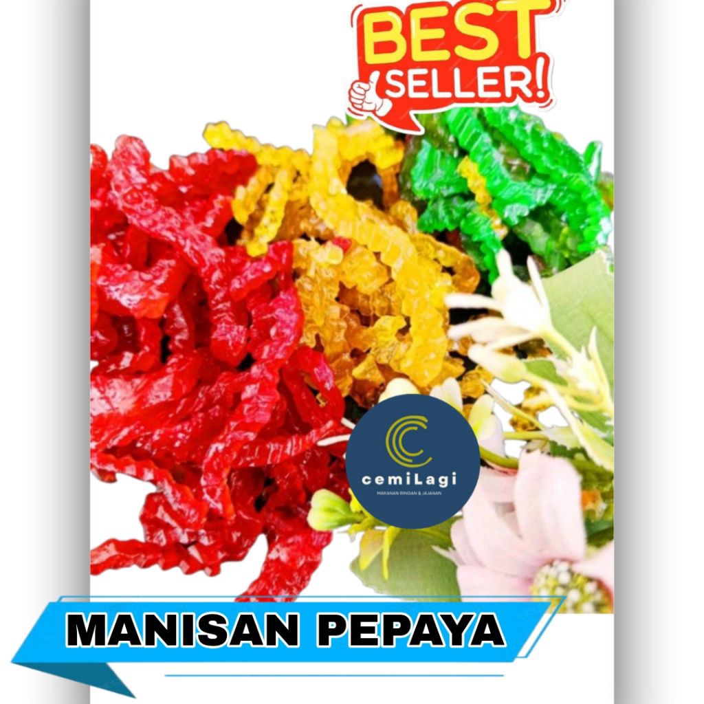Manisan Pepaya Kering Manisan Pepaya 1kg