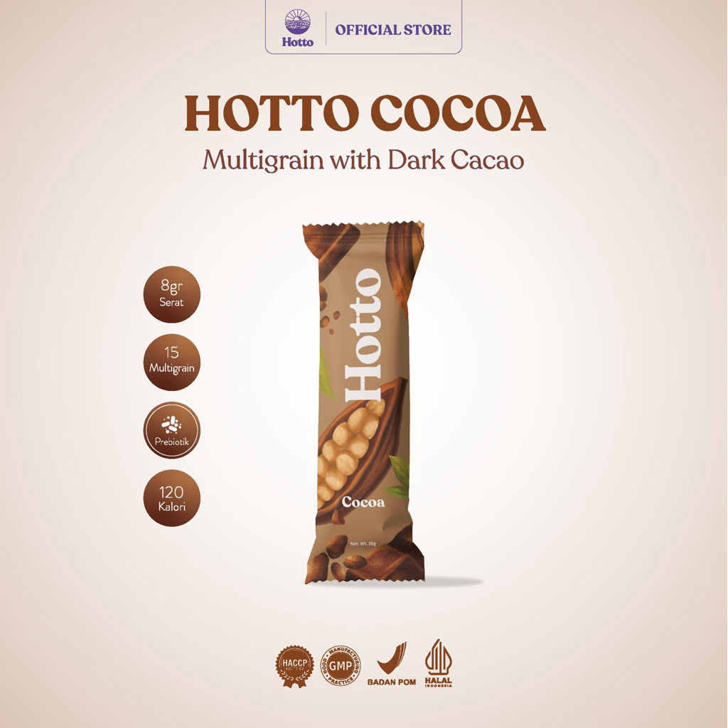 Hotto Purto Multigrain Drink Sereal Oat Sweet Potato High Fiber