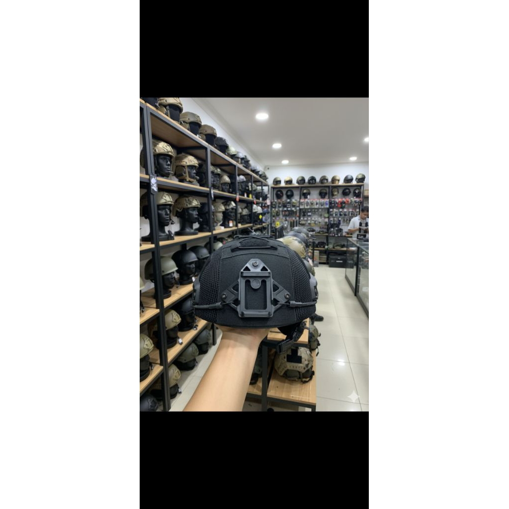 Helm kevlar J-forces original ada pemutar ukuran kepala Leve 3A