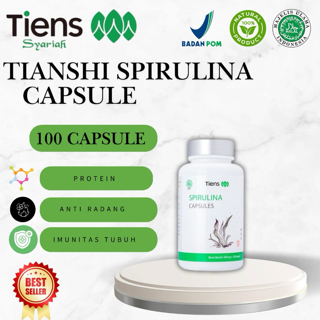 Tiens Spirulina Superfood Hijau dengan 1001 Manfaat Solusi Alami Peningkat Daya Tahan Tubuh, Sumber 