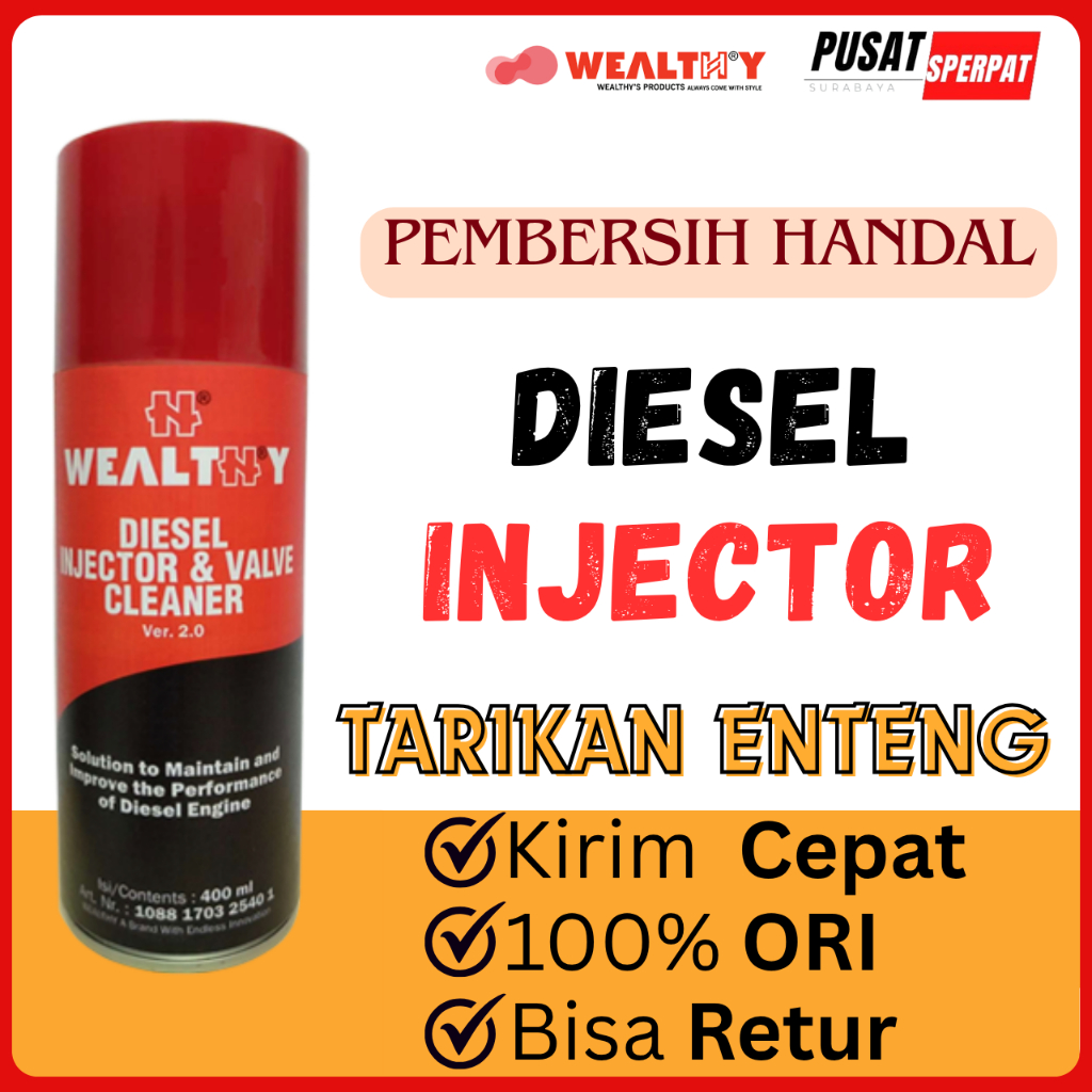 WEALTHY Diesel Injector & Valve Cleaner 400ml