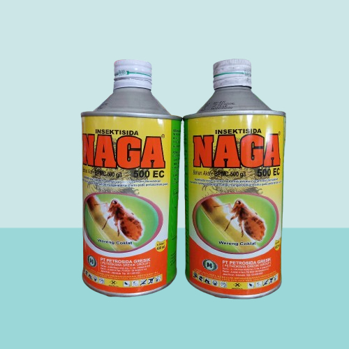 Insektisida NAGA 500 EC 400ML;Obat Hama Wereng & Belalang Padi / Obat Hama Padi Super Boss