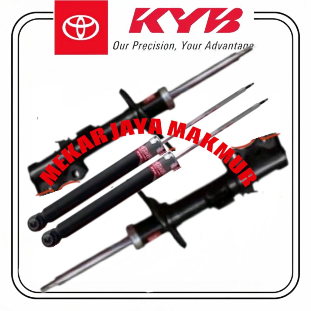 SHOCKBREAKER KAYABA EXCEL-G TOYOTA VOXY/NAV 1 DEPAN DAN BELAKANG ORIGINAL KYB JAPAN