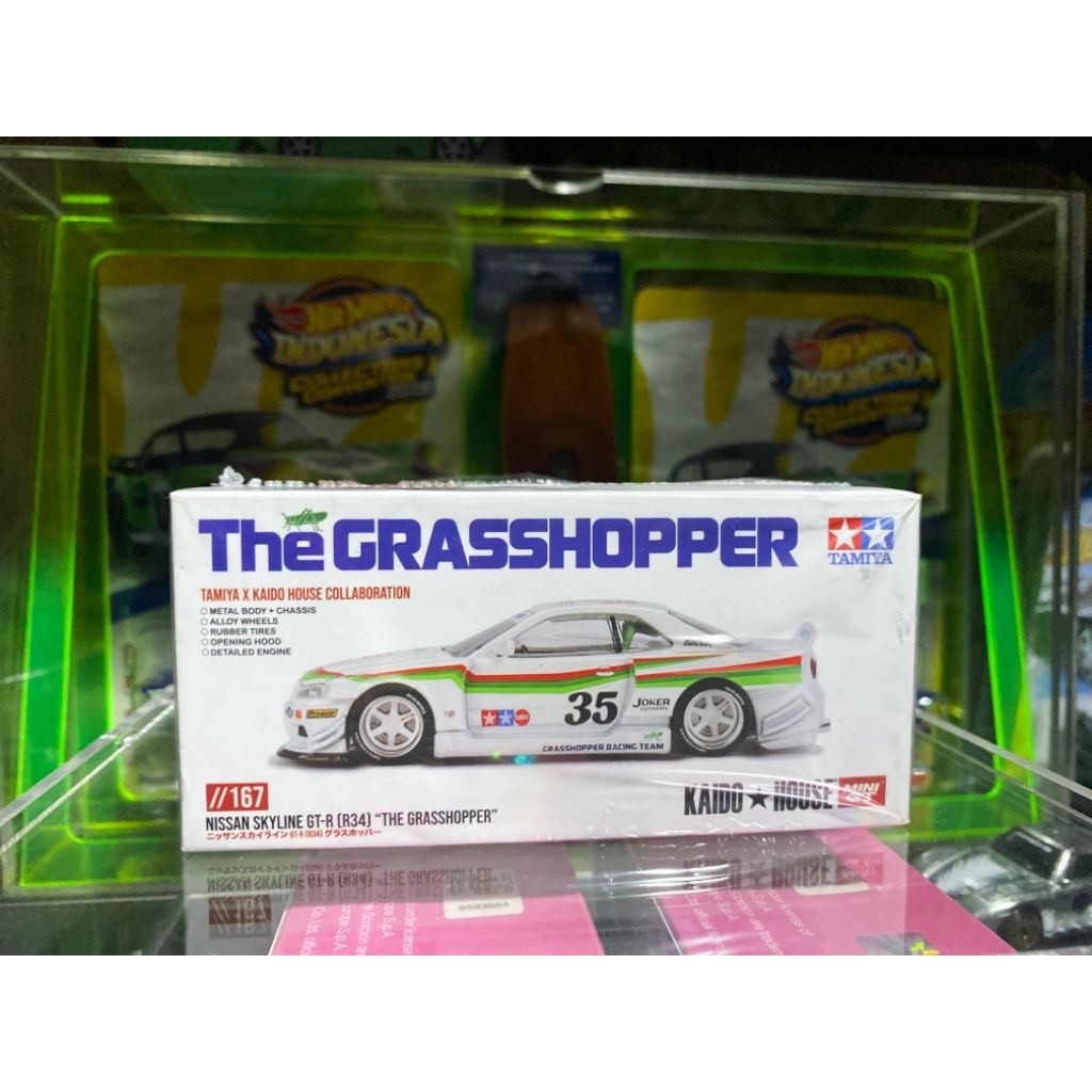 Mini GT Kaido House R34 Grasshopper