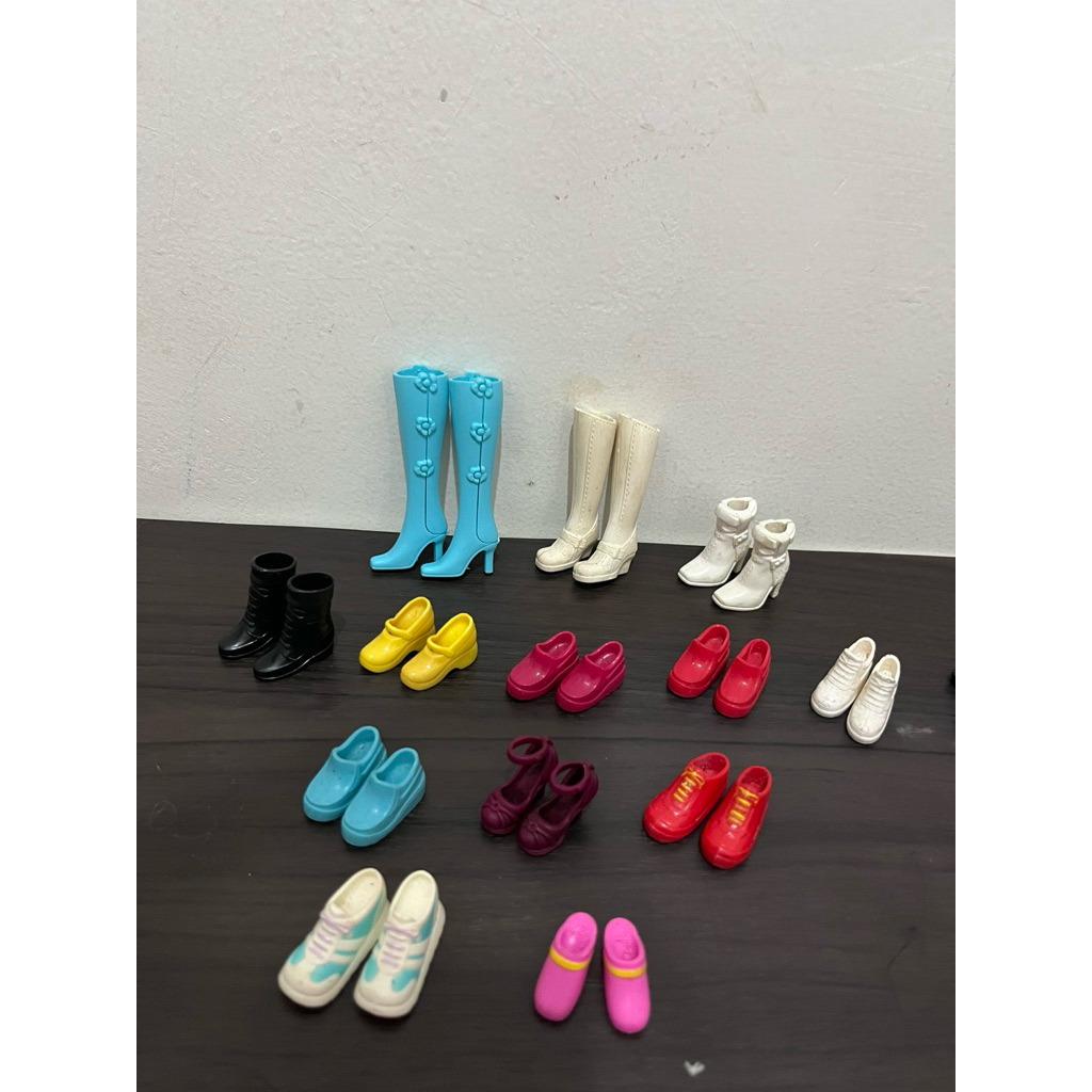 Sepatu boots Barbie Vintage rare original preloved