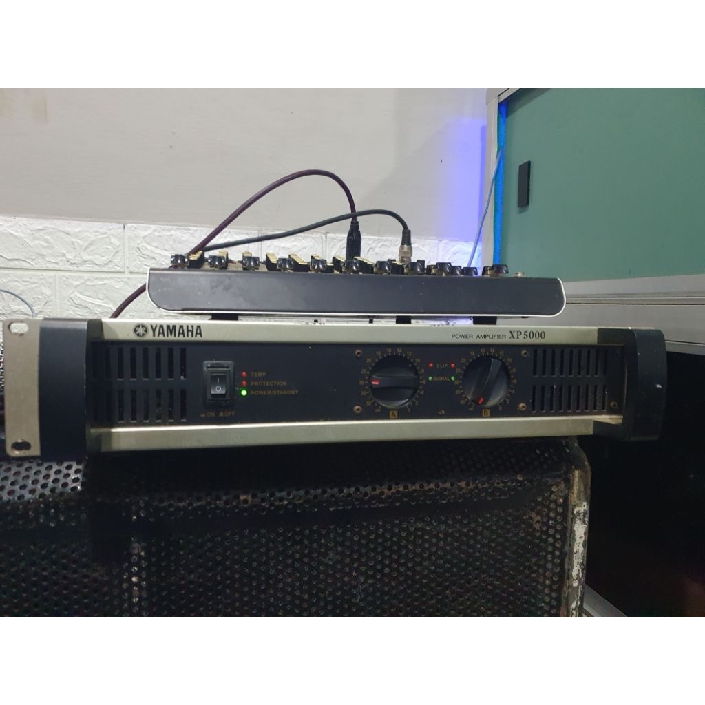 Power yamaha XP 5000 bekas service saklar aja yang lain segel.