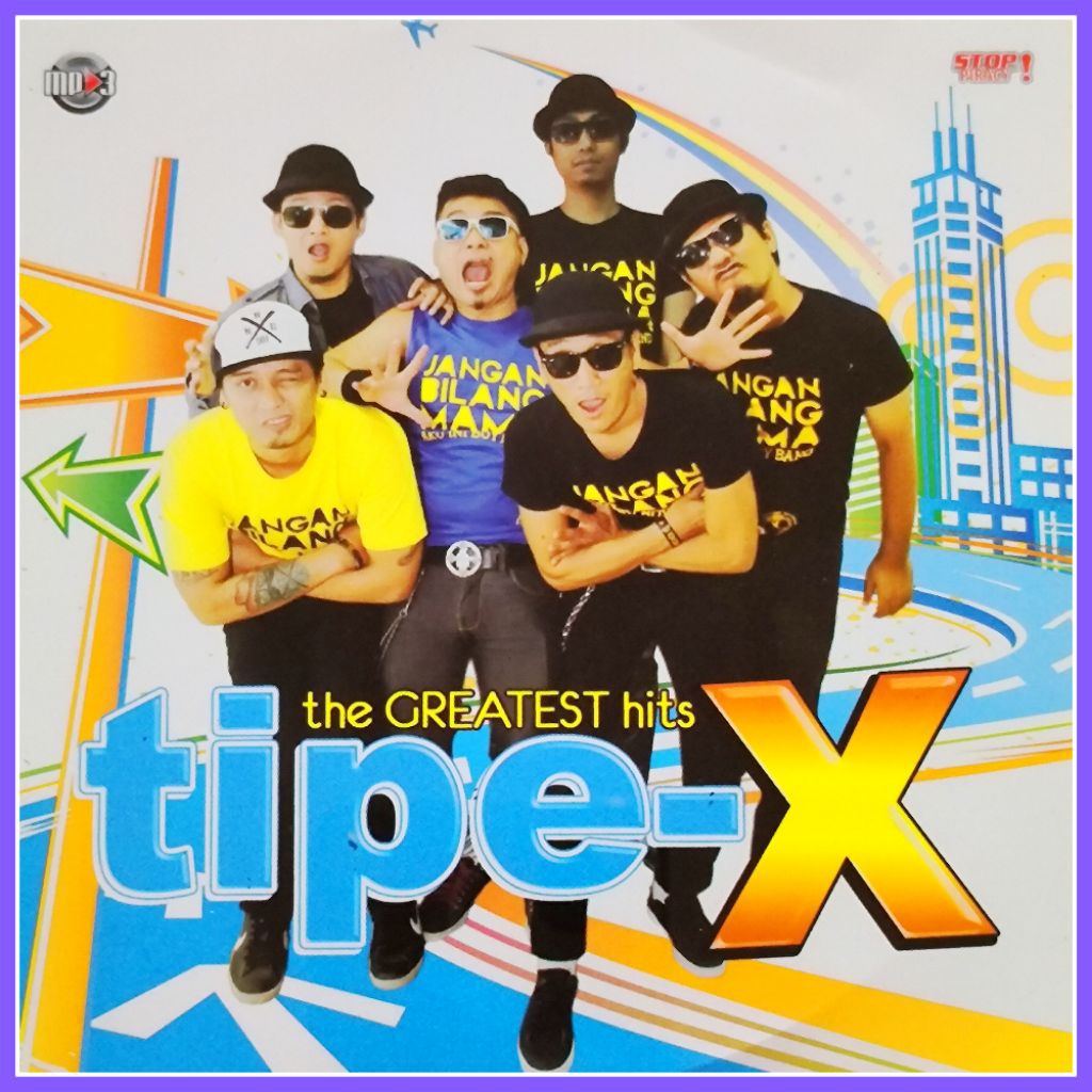 Kaset MP3 Audio 182 Lagu Pop Indo TIPE-X - ANDRA & THE BACKBONE Album Pilihan Terlengkap