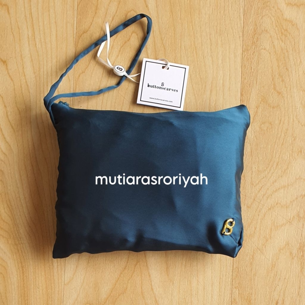 READY STOCK Buttonscarves Mukena Set Polos Emerald Sale Prayer Robe Set Plain Warehouse Sale BS