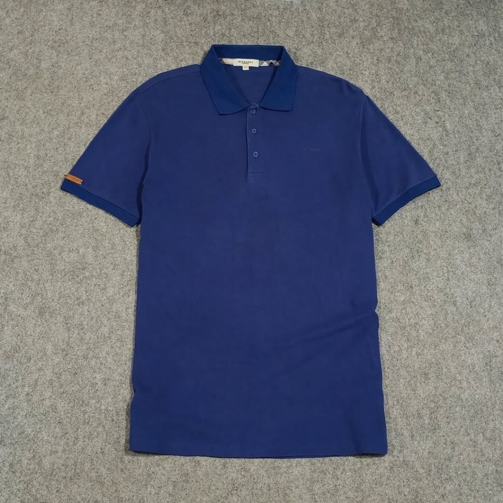 polo shirt polos pria lengan pendek BURBERRYsh size XL second