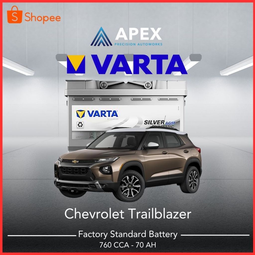 Aki VARTA SILVER DYNAMIC AGM CHEVROLET TRAILBLAZER