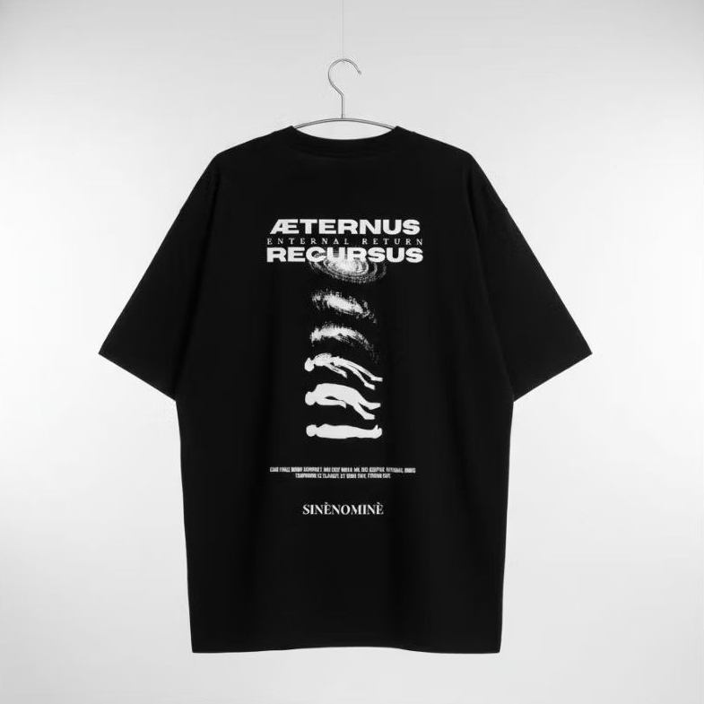SINENOMINE - Aeternus Recursus Semi Boxy Oversize T-Shirt