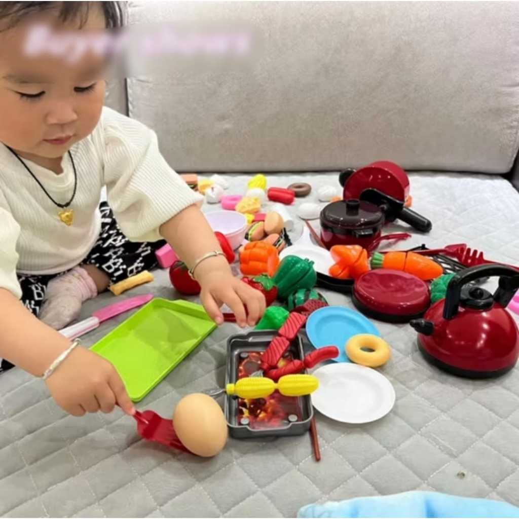 Mainan Masak-masakan Anak Mainan Cooking Set Anak Perempuan / Masak Masakan Anak Perempuan